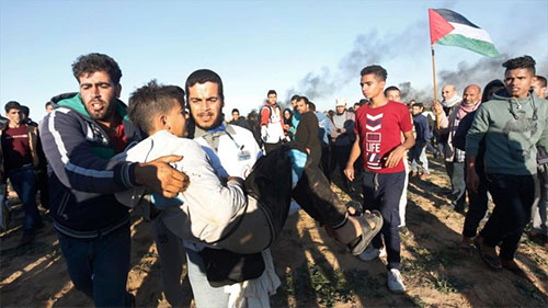 El régimen sionista viola derecho internacional y mata a niños palestinos La ONU denuncia crímenes de la ocupación israelí en Palestina